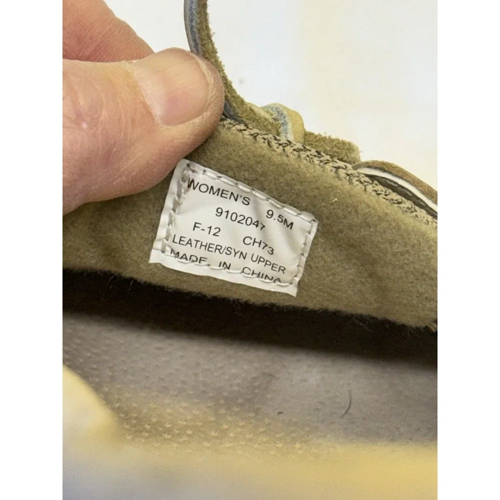 Sperry Top Spider Boat Shoe Women's Size 9.5 Angelfish 9102047 Beige & Tan Mesh